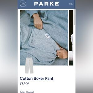 Parke Cotton Boxer Pant